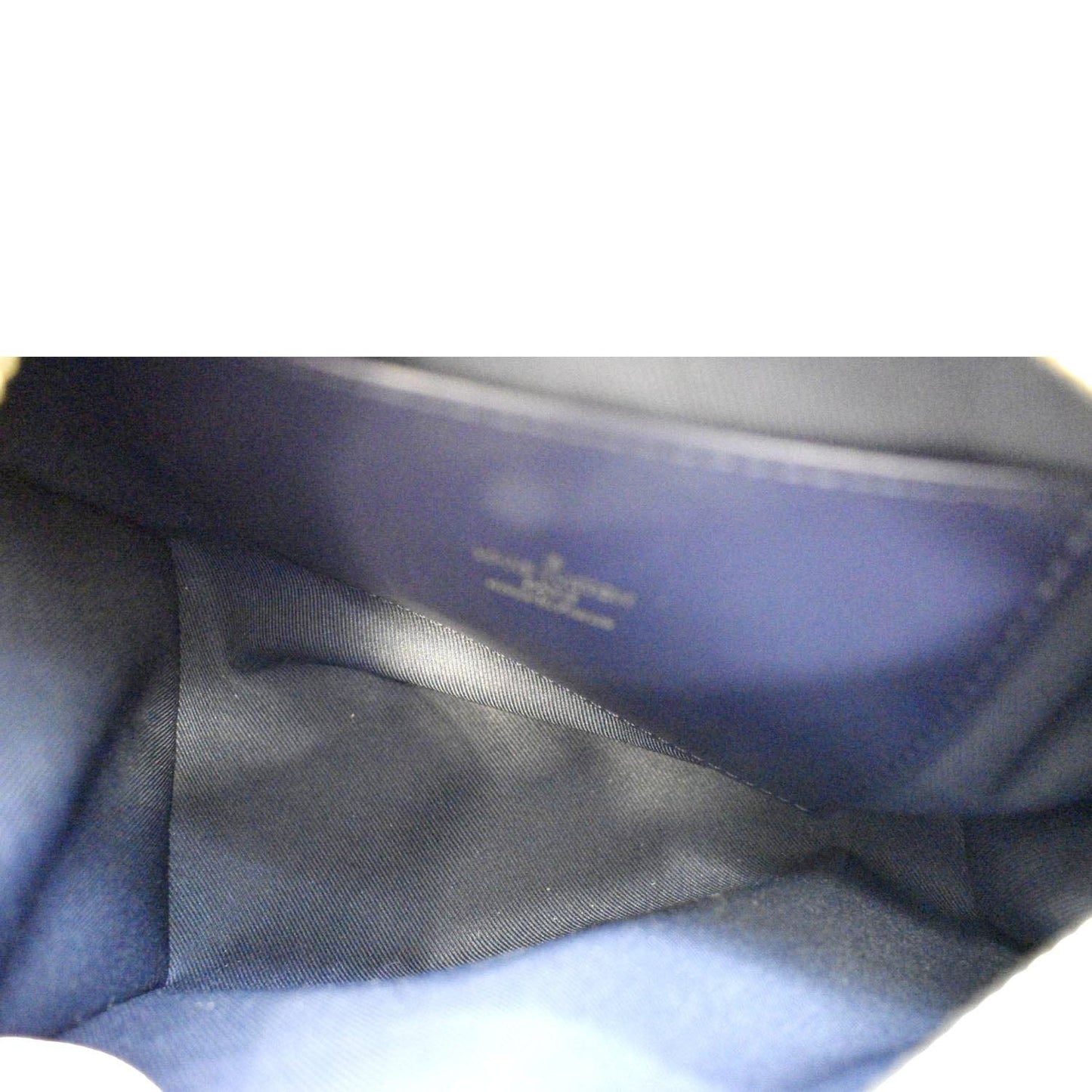 LOUIS VUITTON  20 Bandouliere Monogram Jacquard Canvas Satchel Bag Blue