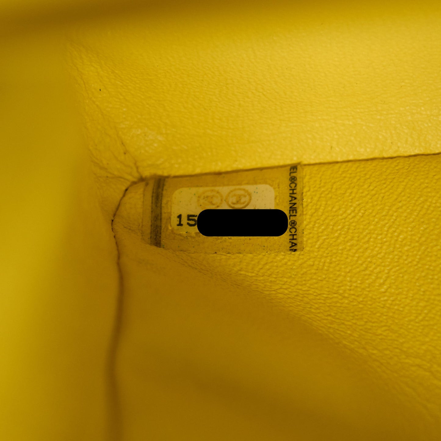 Chanel Maxi Classic Double Flap Bag Lambskin Yellow L