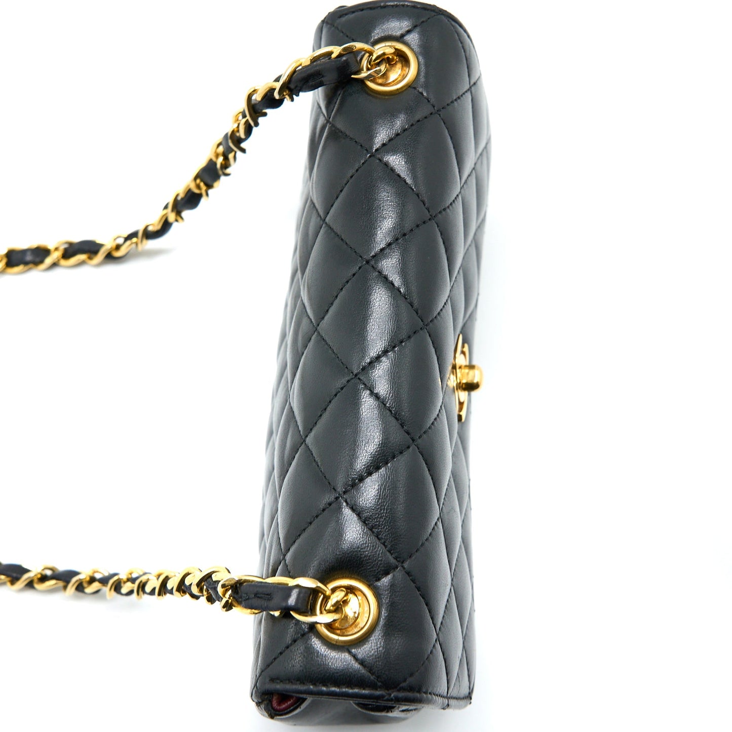 Chanel  Mini Flap Bag Lambskin Black