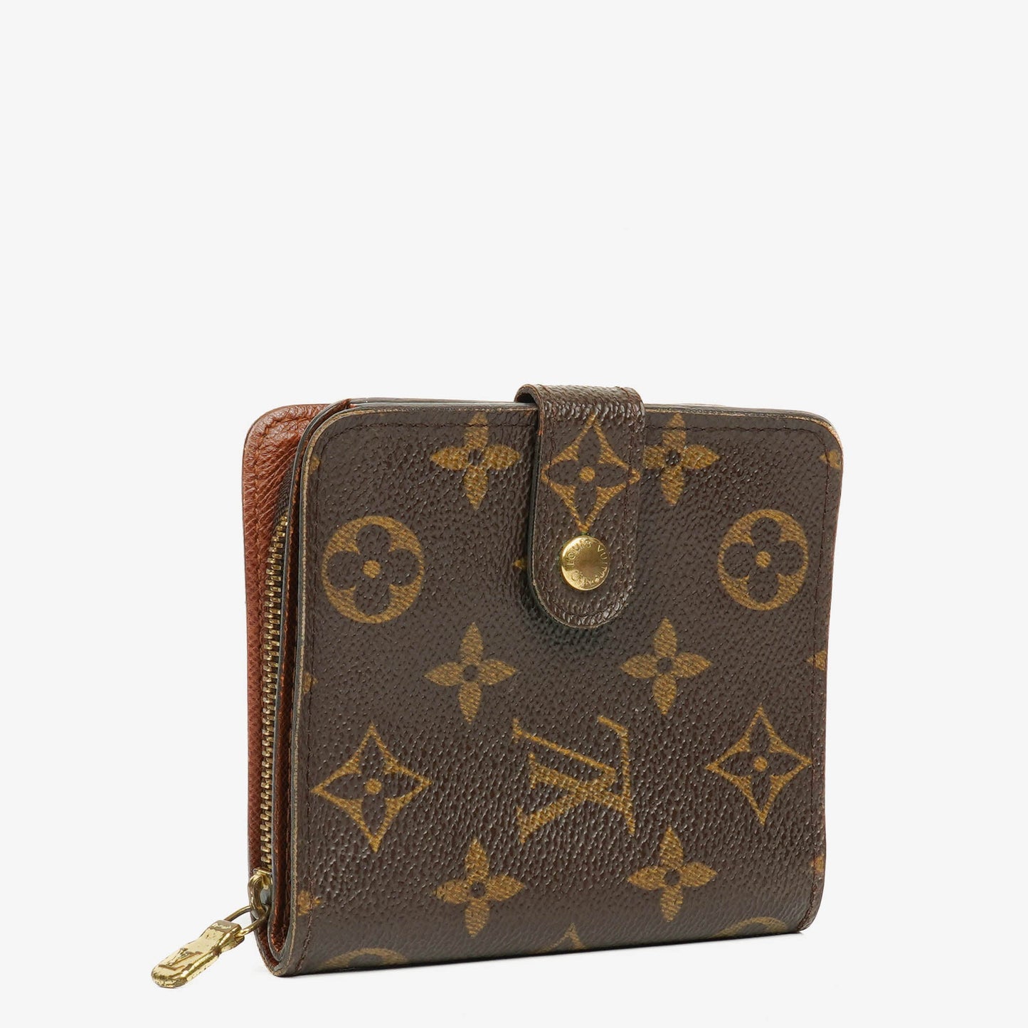 Louis Vuitton Monogram Canvas Compact Zip Wallet