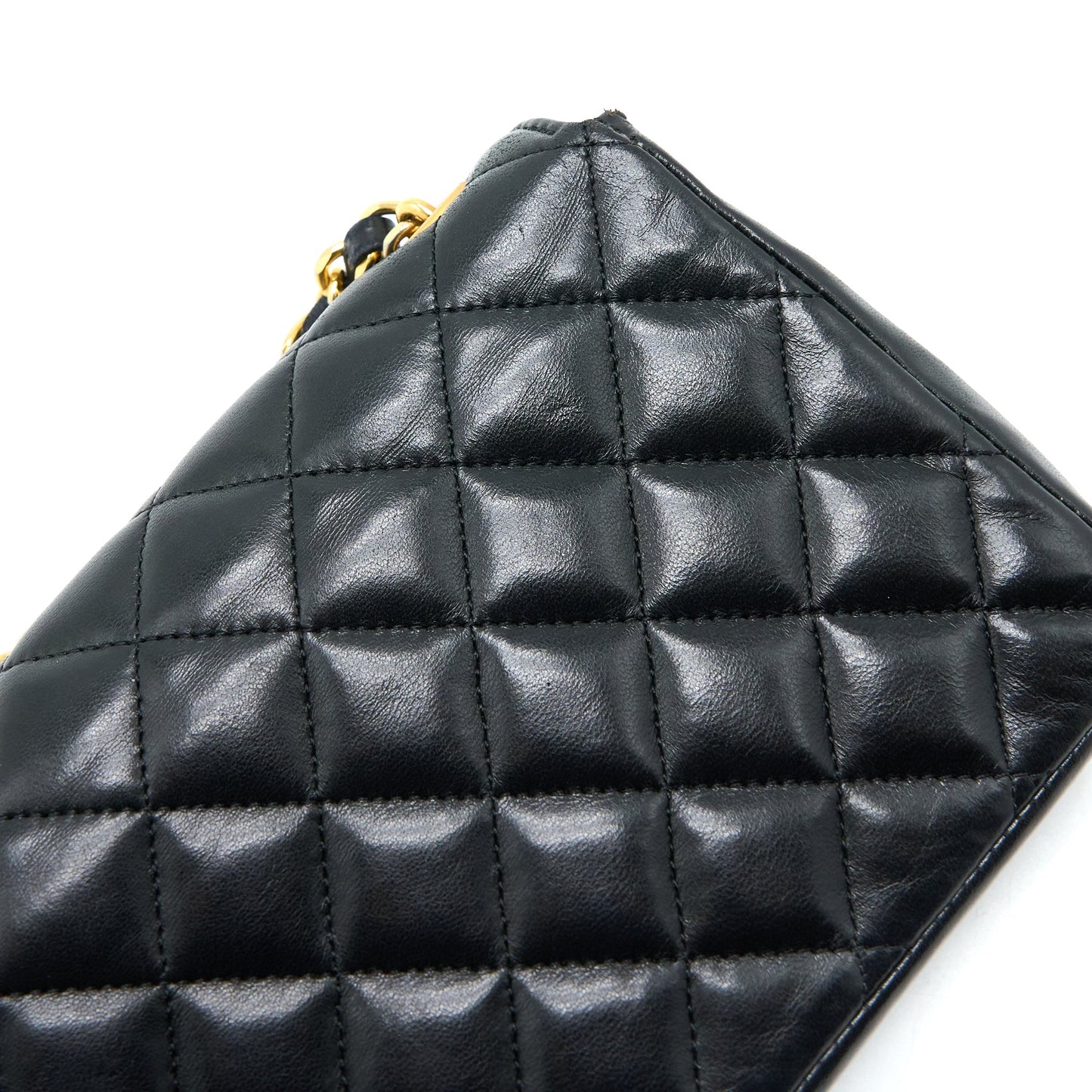 Chanel  Mini Flap Bag Lambskin Black