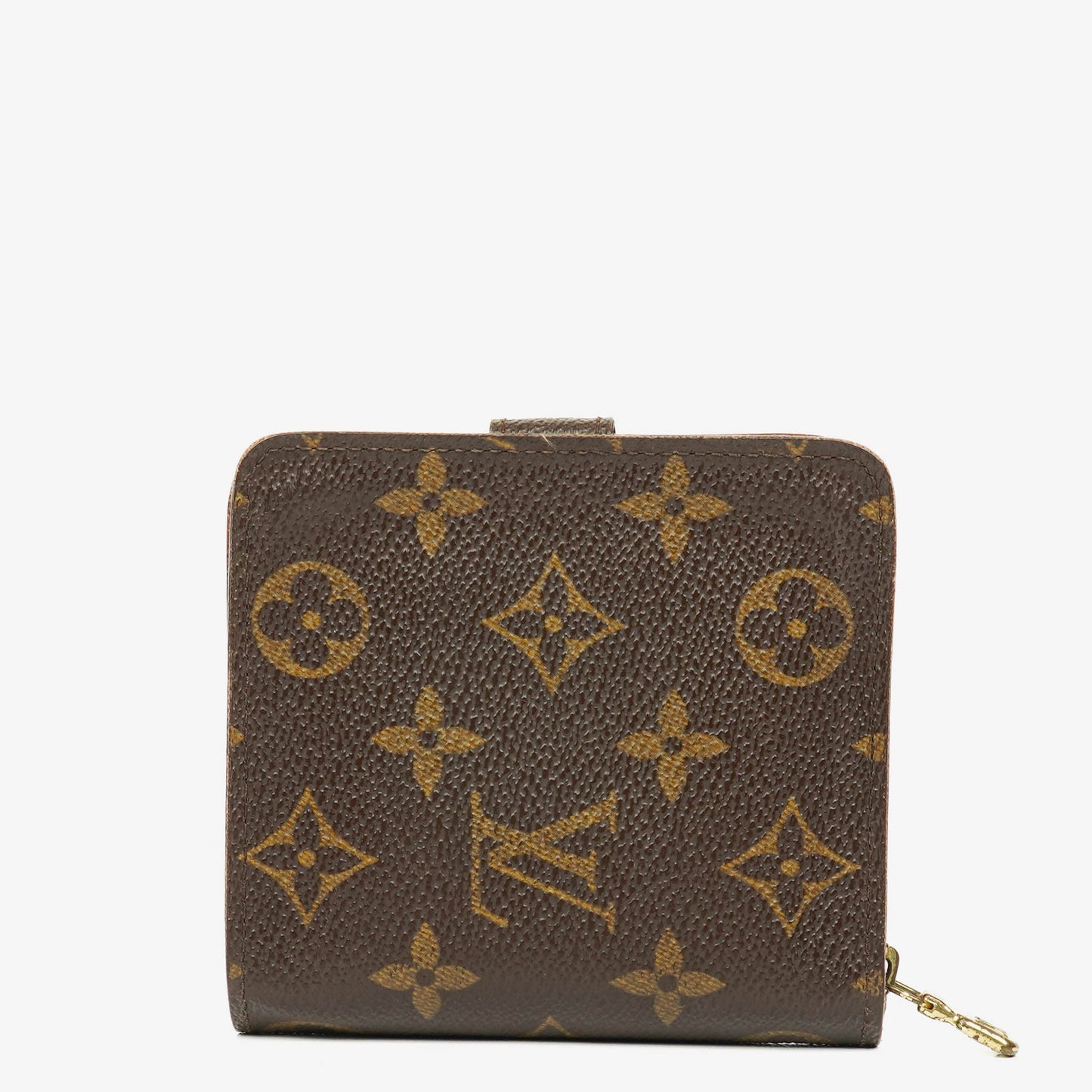 Louis Vuitton Monogram Canvas Compact Zip Wallet