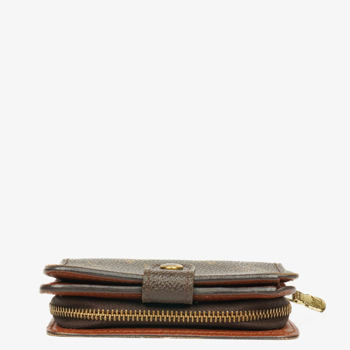 Louis Vuitton Monogram Canvas Compact Zip Wallet