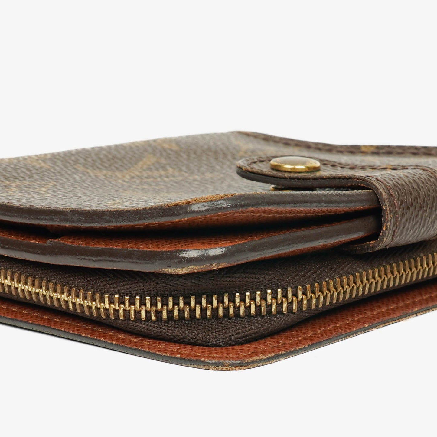 Louis Vuitton Monogram Canvas Compact Zip Wallet