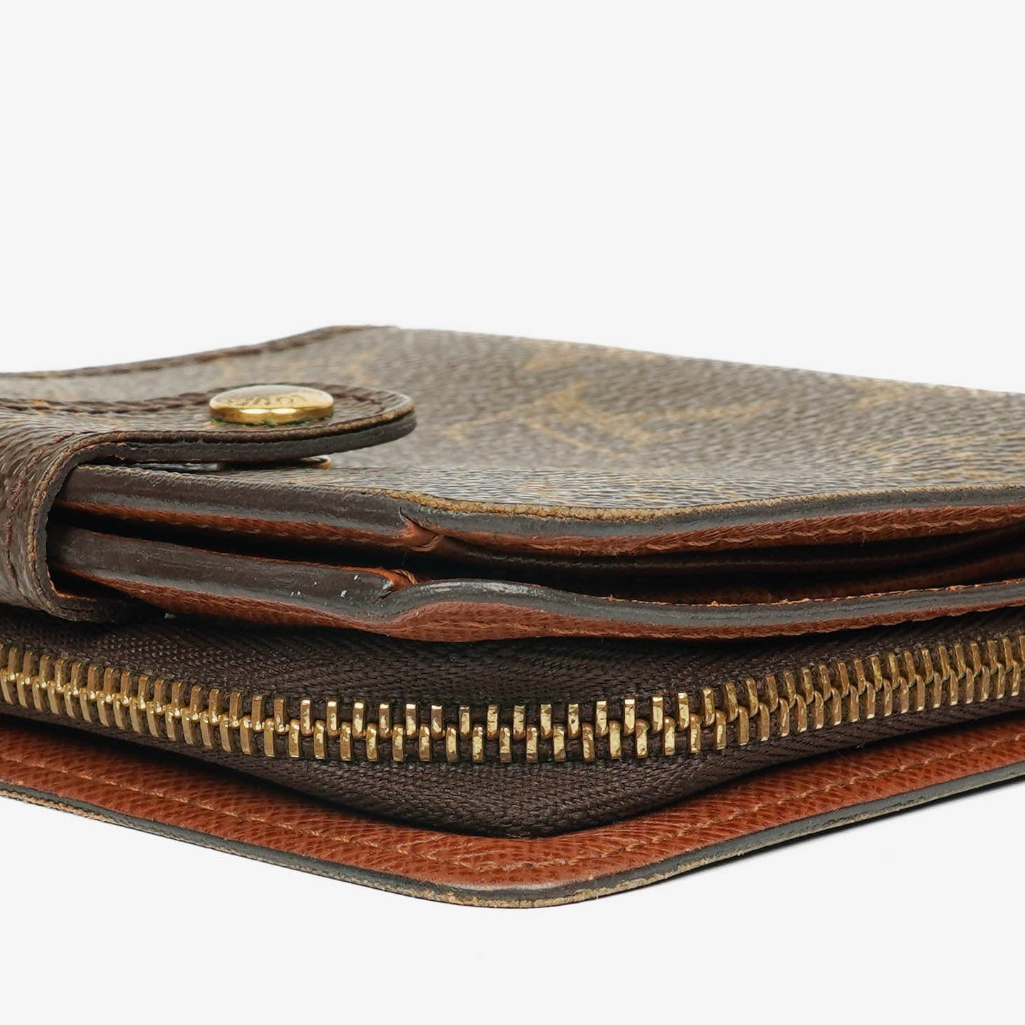 Louis Vuitton Monogram Canvas Compact Zip Wallet