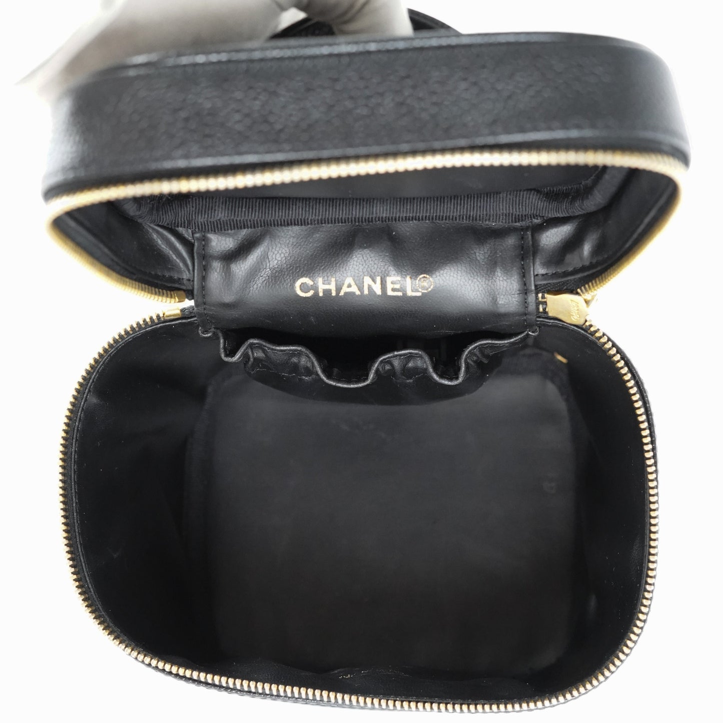ITEM 11 - Chanel  Caviar Vanity