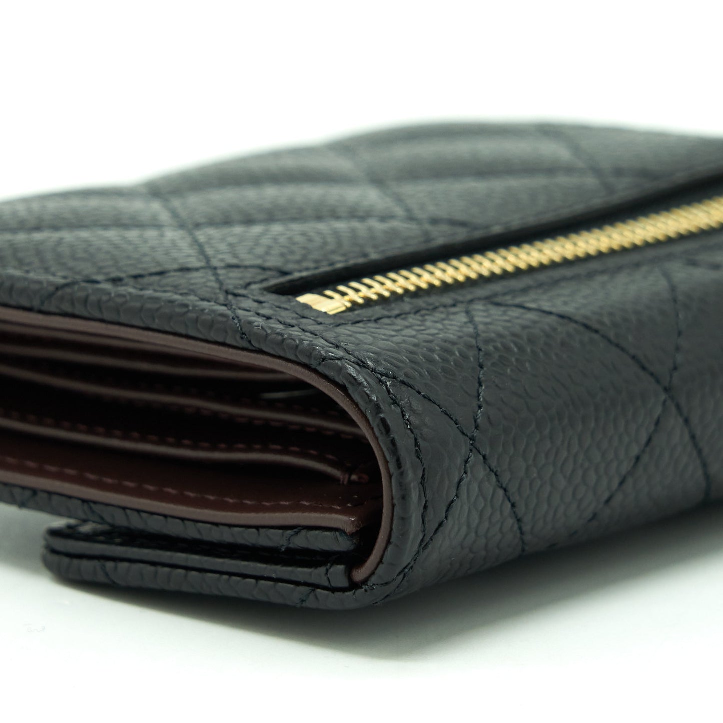 Chanel Classic Small Flap Wallet Caviar Black