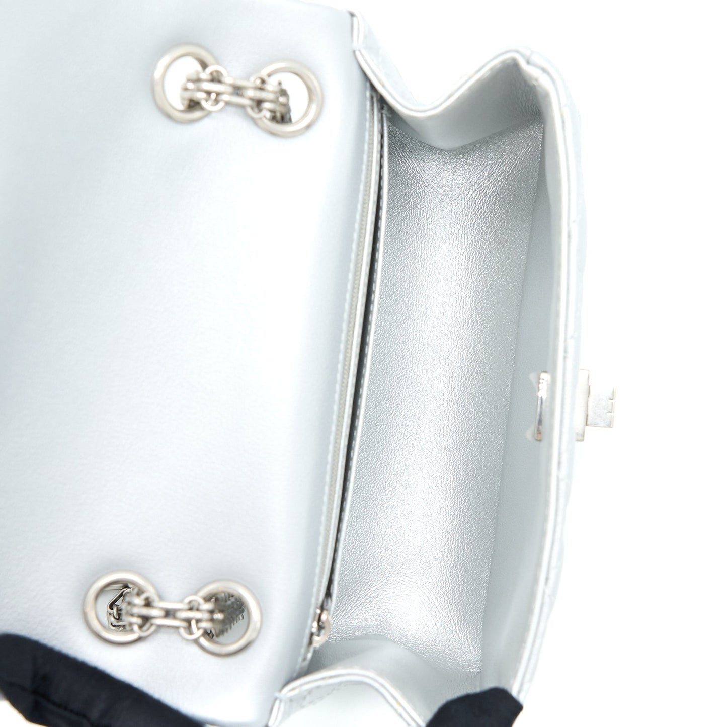Chanel Mini 2.55 Reissue Flap Bag Calfskin Light Grey