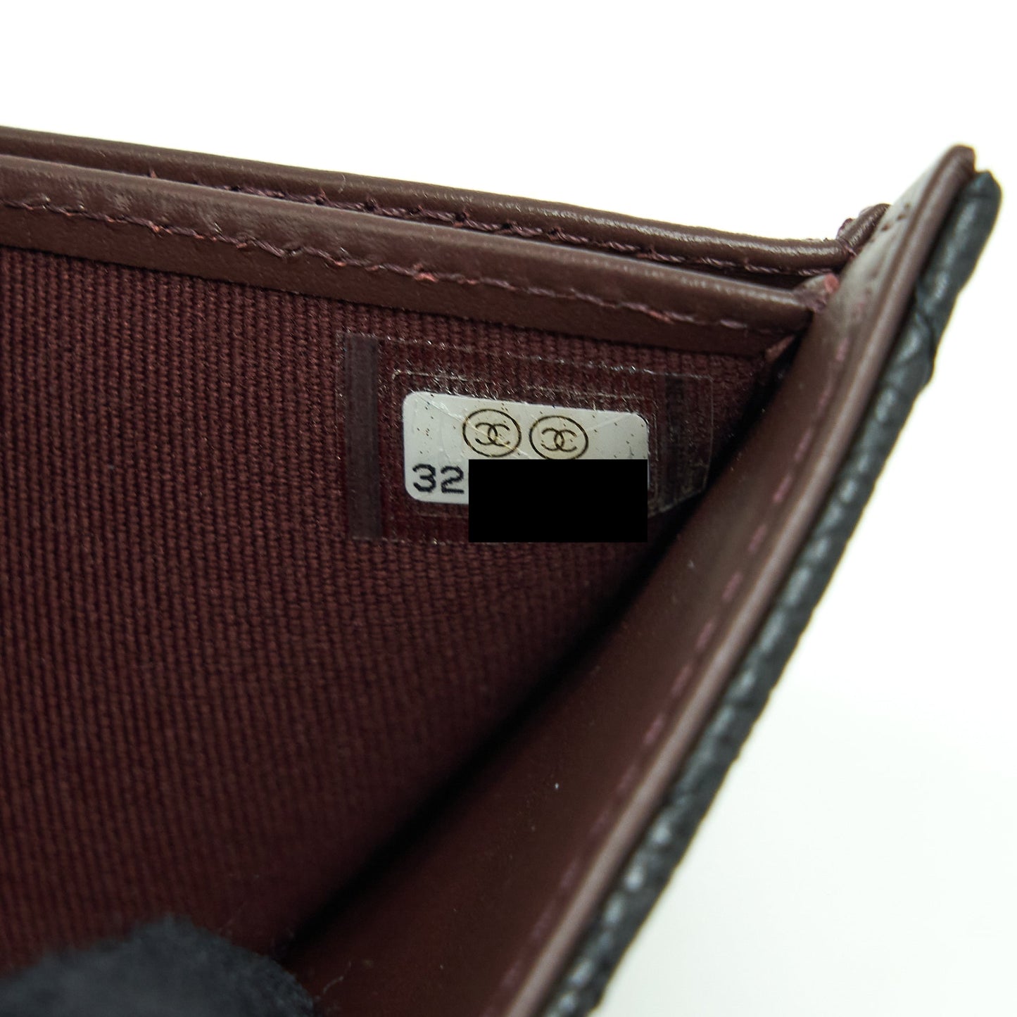 Chanel Classic Small Flap Wallet Caviar Black