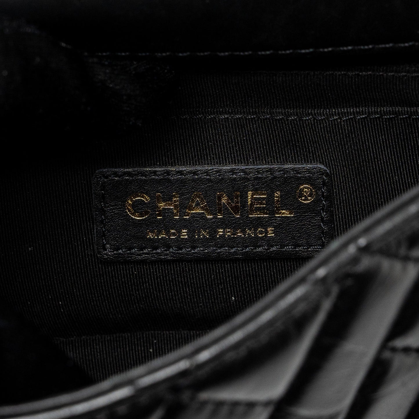 Chanel Mont Coco Mini Flap Bag Shiny Lambskin Black L
