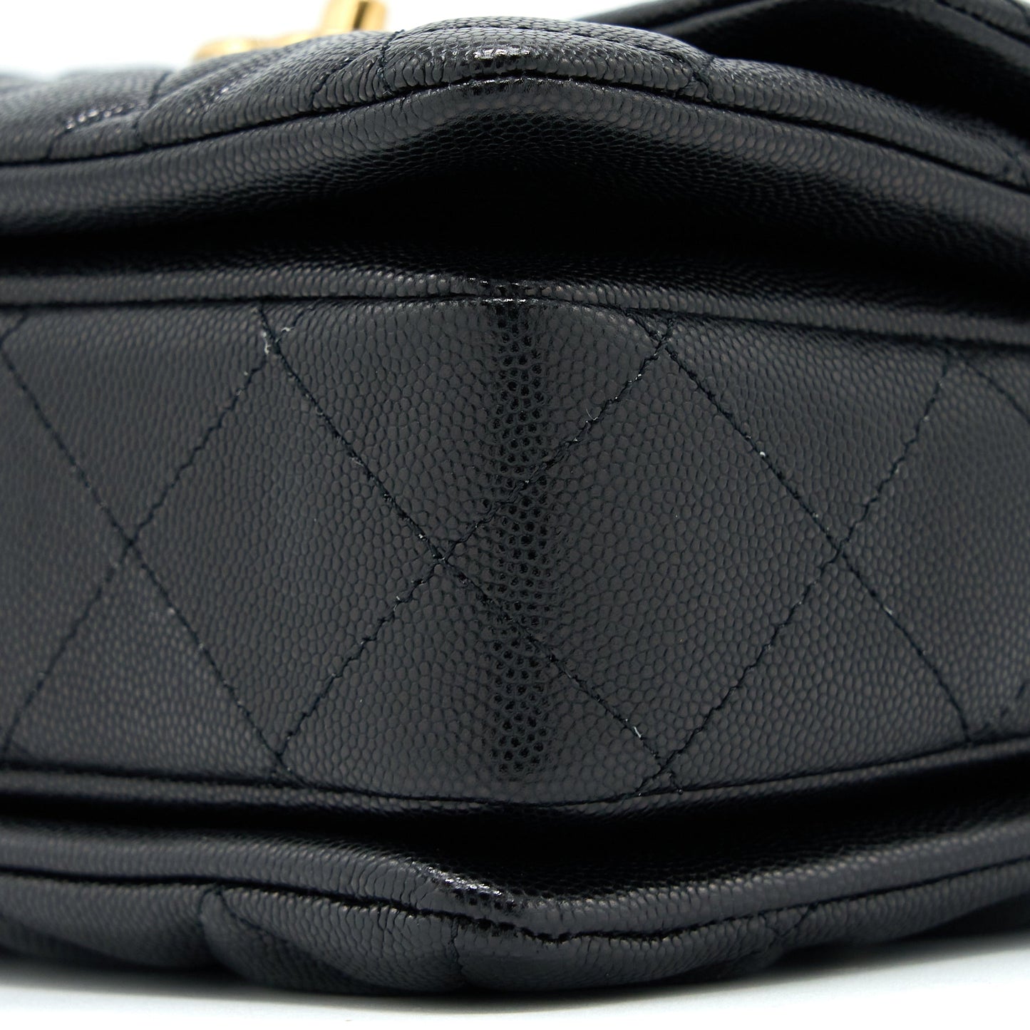 Chanel 22K Coco First Caviar Leather Black  (Microchip)