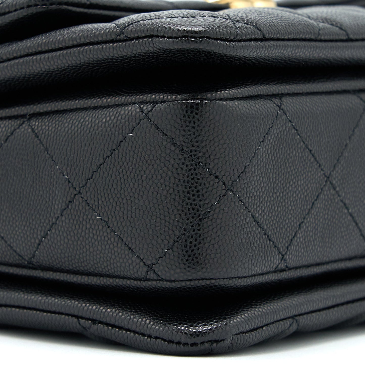 Chanel 22K Coco First Caviar Leather Black  (Microchip)
