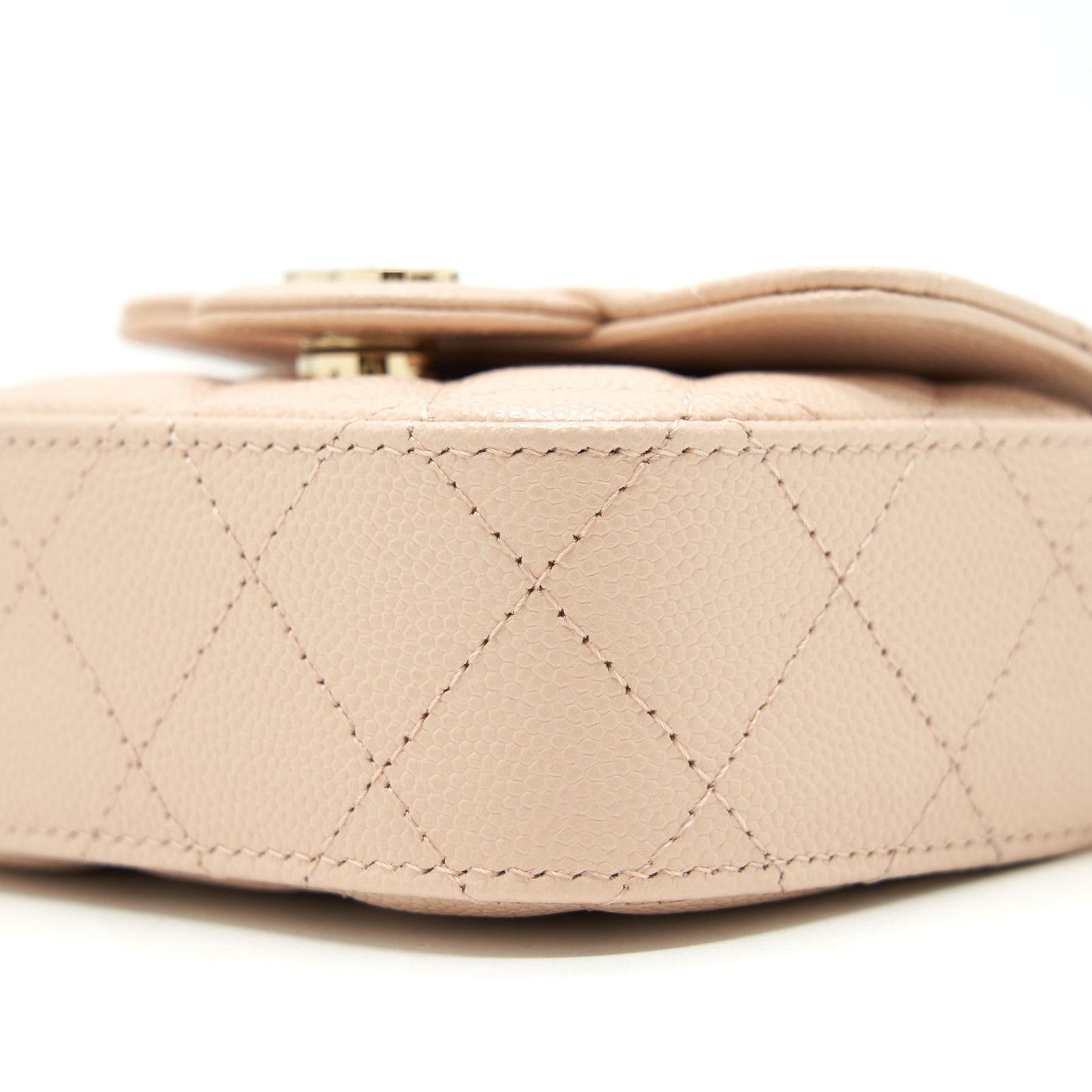 Chanel 22C Mini Flap Vanity Caviar Light Pink L