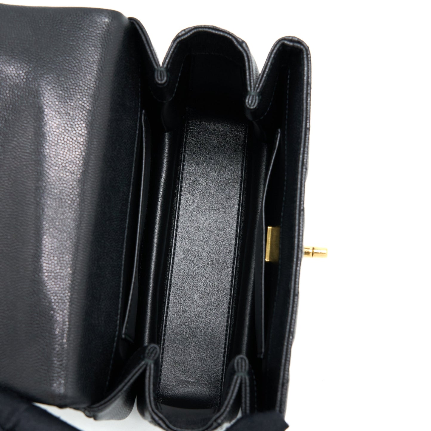 Chanel 22K Coco First Caviar Leather Black  (Microchip)