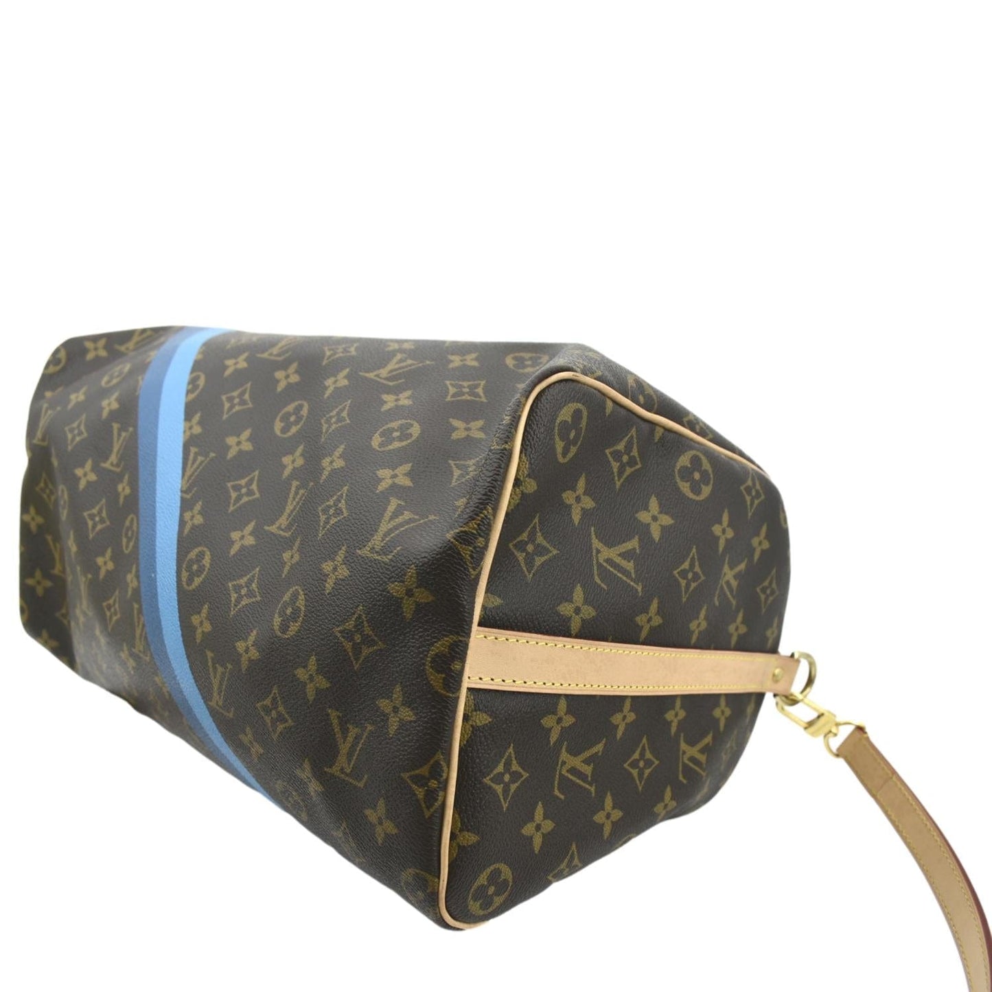 LOUIS VUITTON  40 Bandouliere Heritage Monogram Canvas Travel Bag Brown