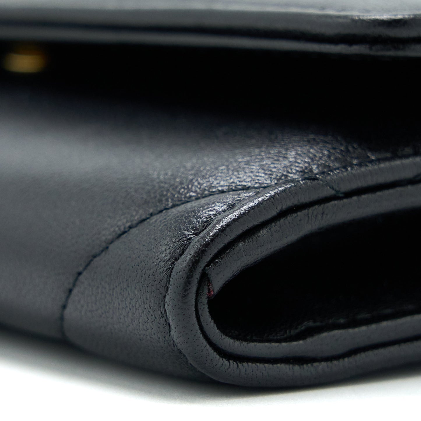 Chanel 19 Flap Wallet Lambskin Black