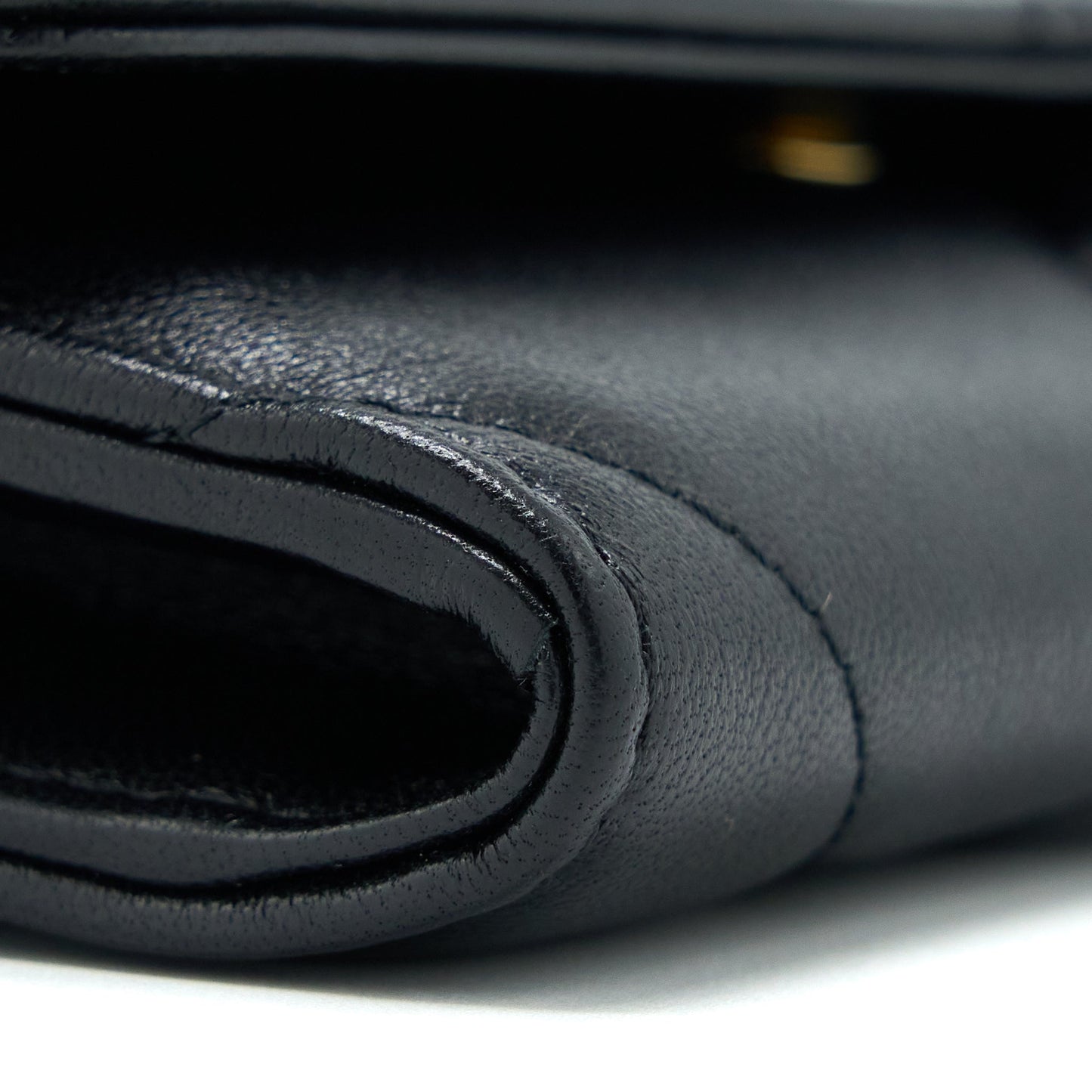 Chanel 19 Flap Wallet Lambskin Black