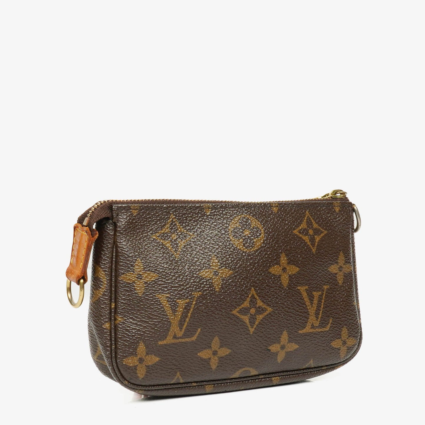 Louis Vuitton Mini Pochette Accessoires Monogram Canvas Clutch Handbag