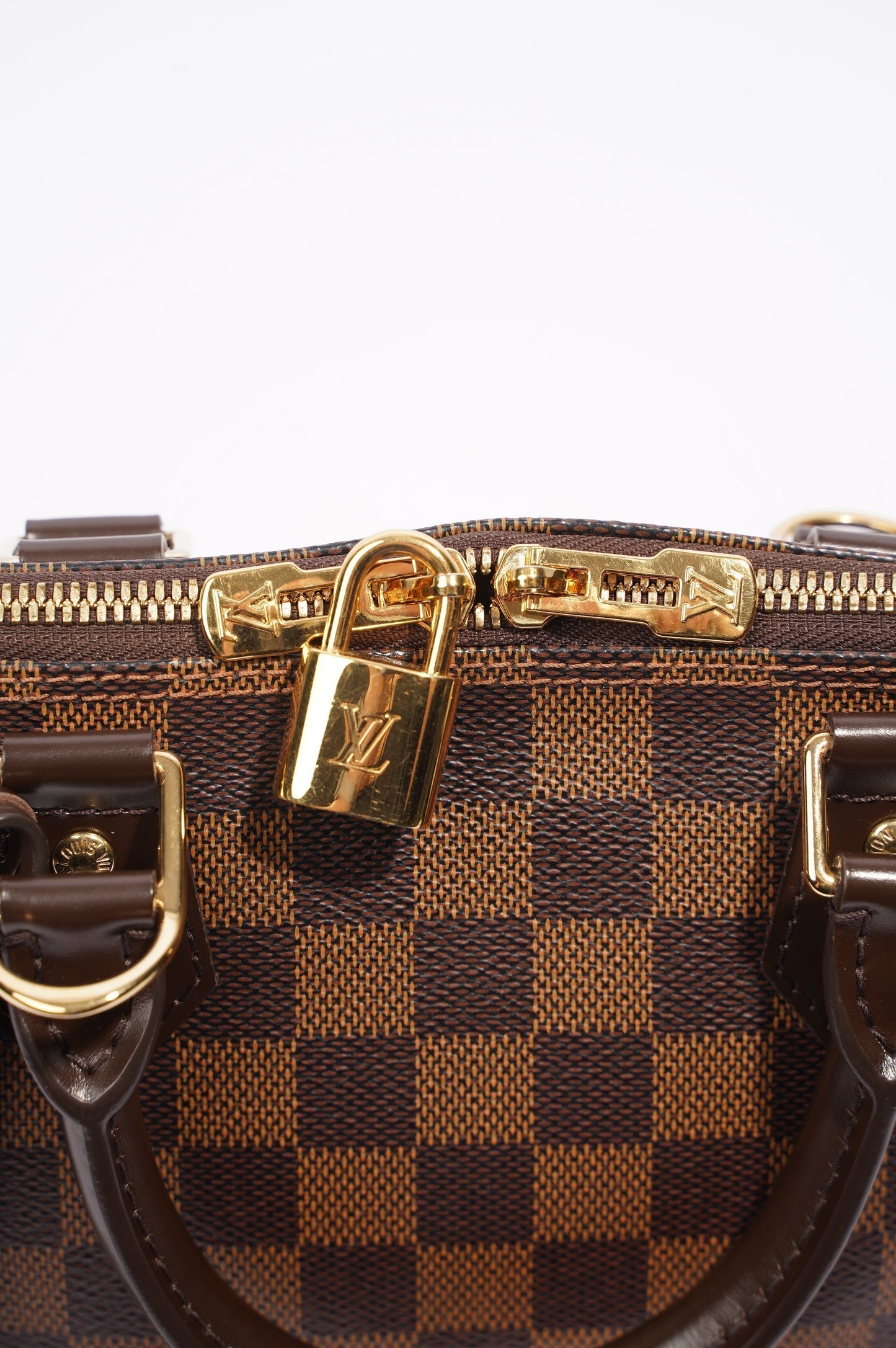 Louis Vuitton Alma Damier Ebene Canvas PM