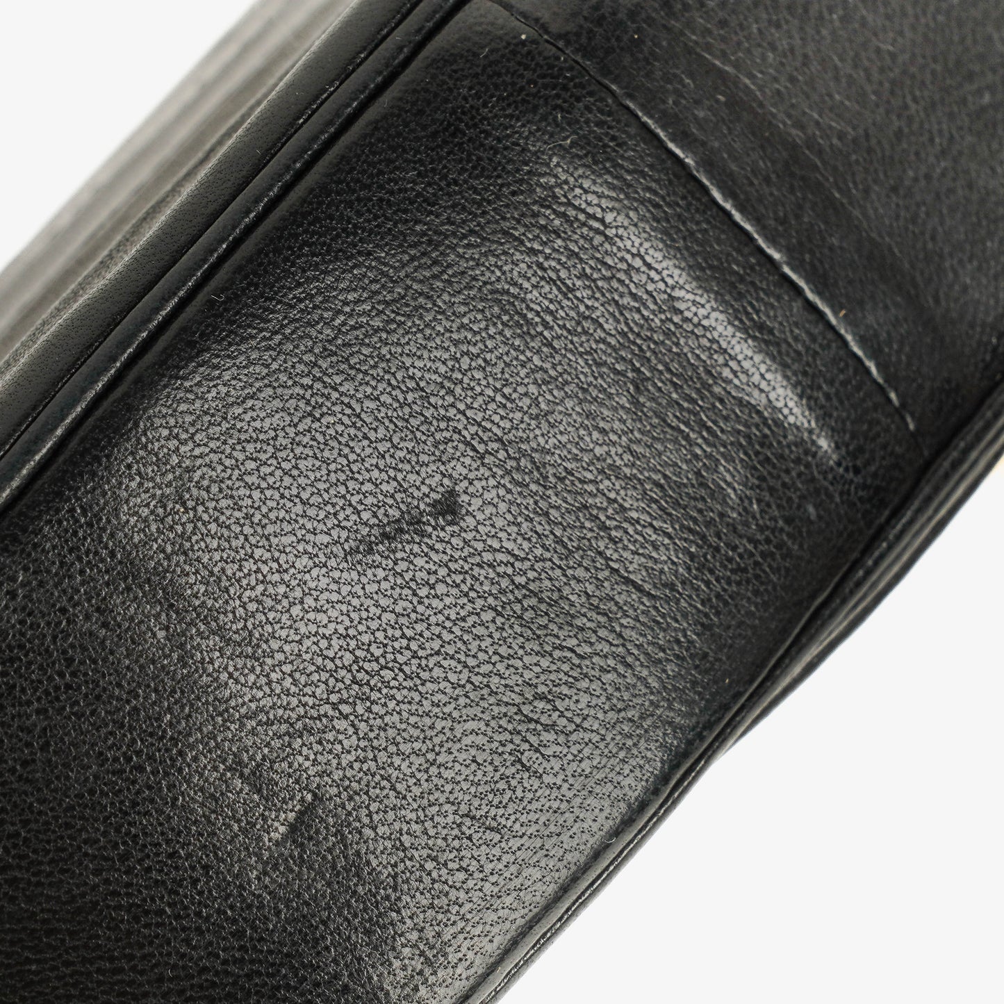 Chanel Small Half-Moon Flap Bag Black Quilted Lambskin