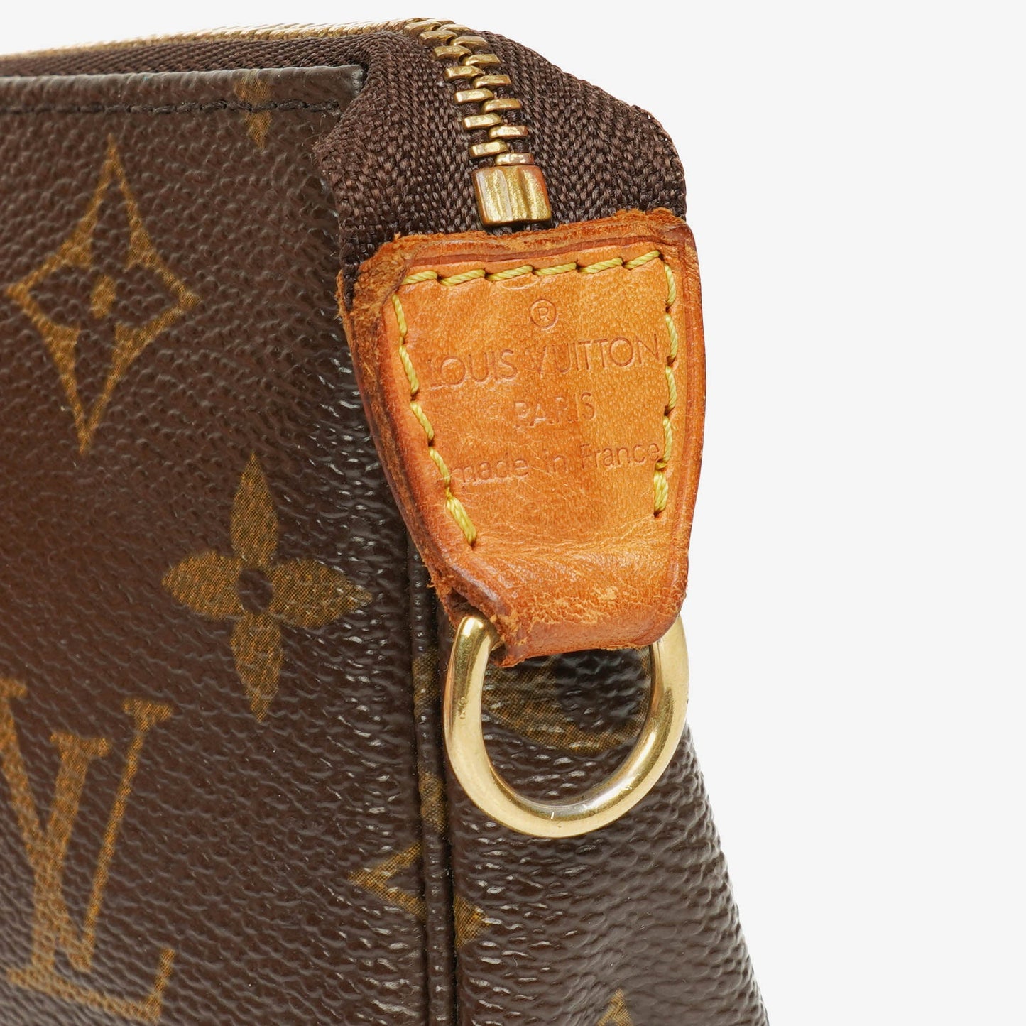 Louis Vuitton Mini Pochette Accessoires Monogram Canvas Clutch Handbag