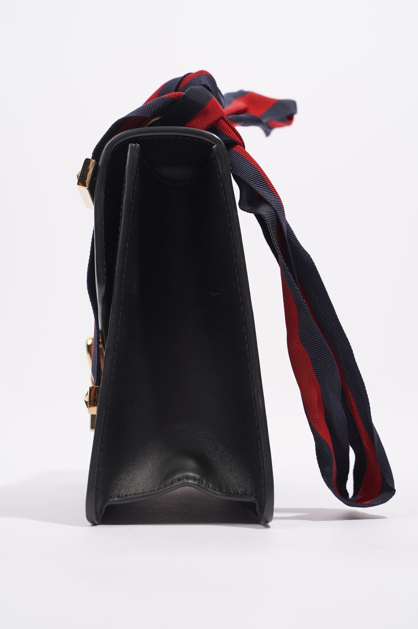 Gucci Womens Sylvie Black / Green / Red Medium