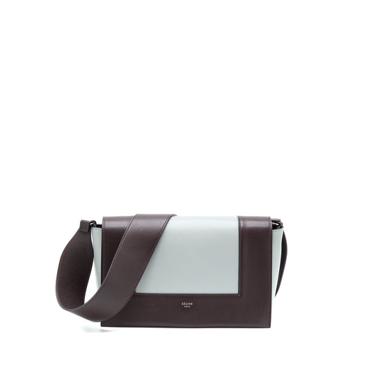Celine Frame Purse Calfskin Multicolour Ruthenium Hardware