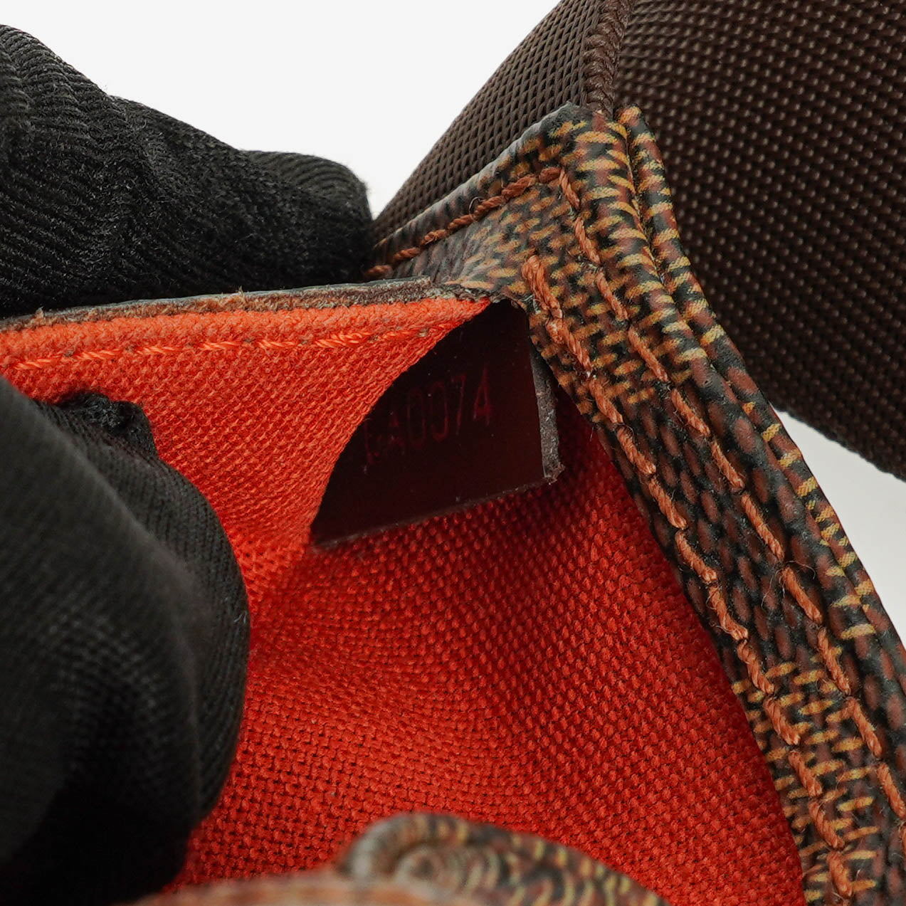 Louis Vuitton Brown Damier Ebene Canvas Geronimos Belt Bag
