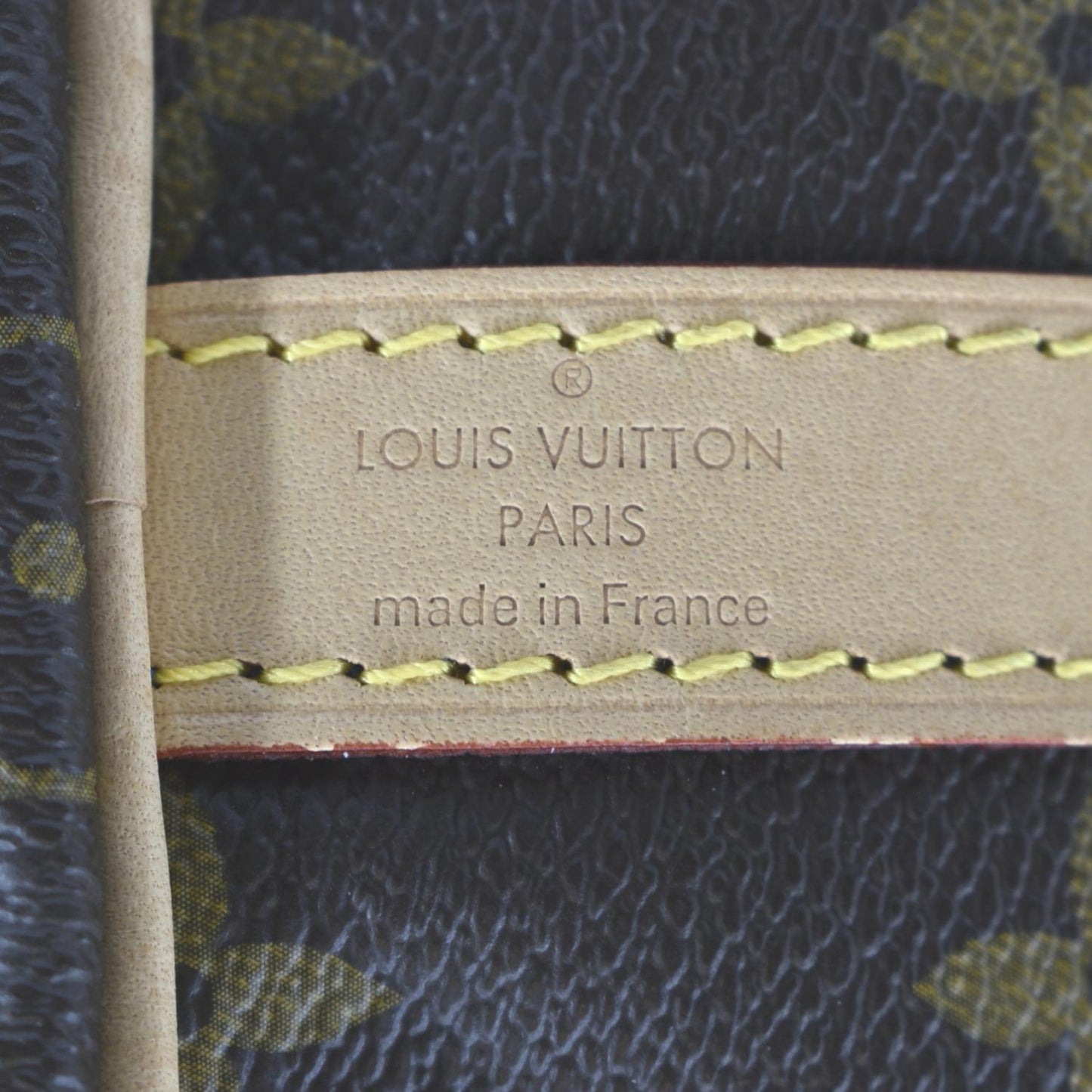 LOUIS VUITTON  40 Bandouliere Heritage Monogram Canvas Travel Bag Brown