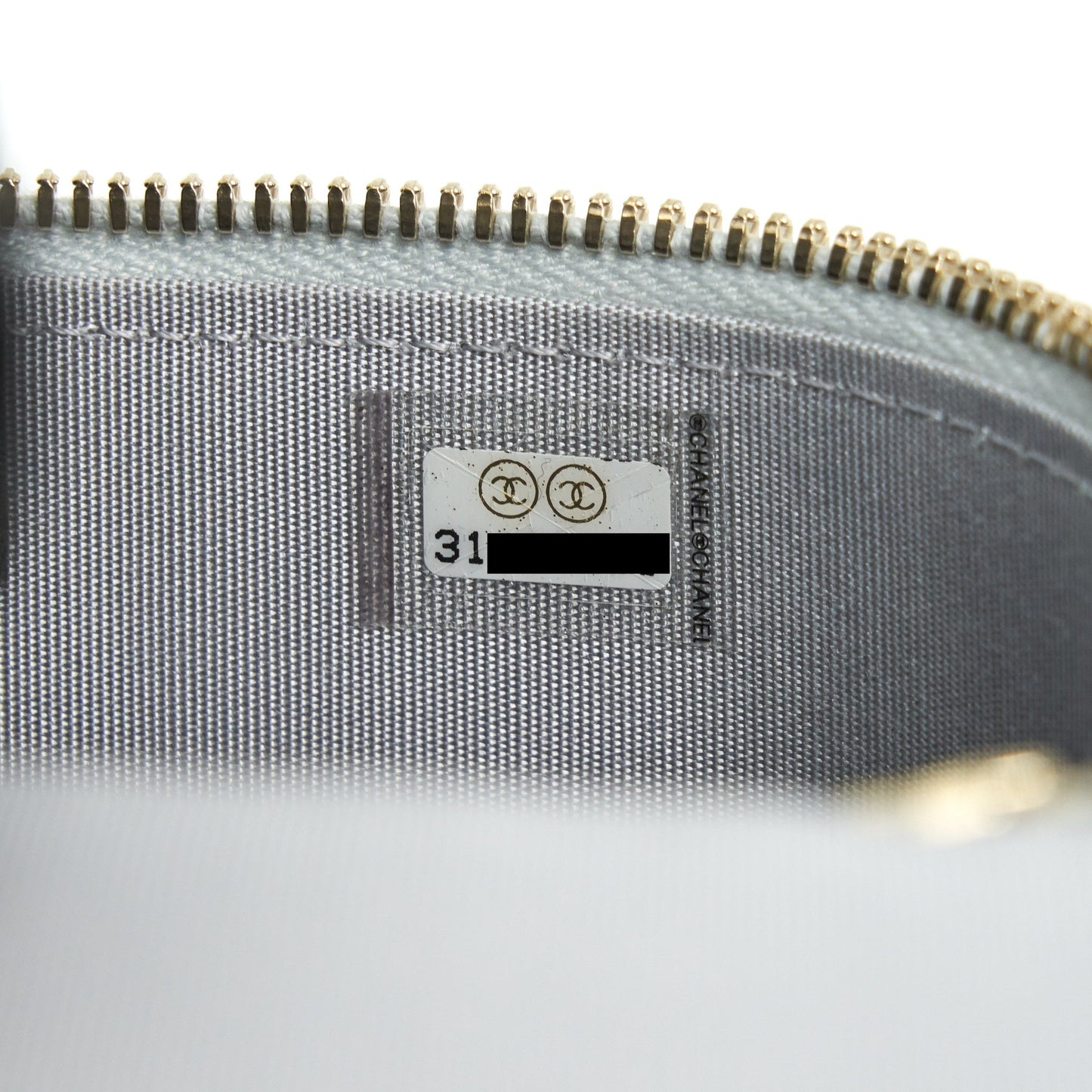 Chanel 21A Small handle Vanity with Chain Grey with