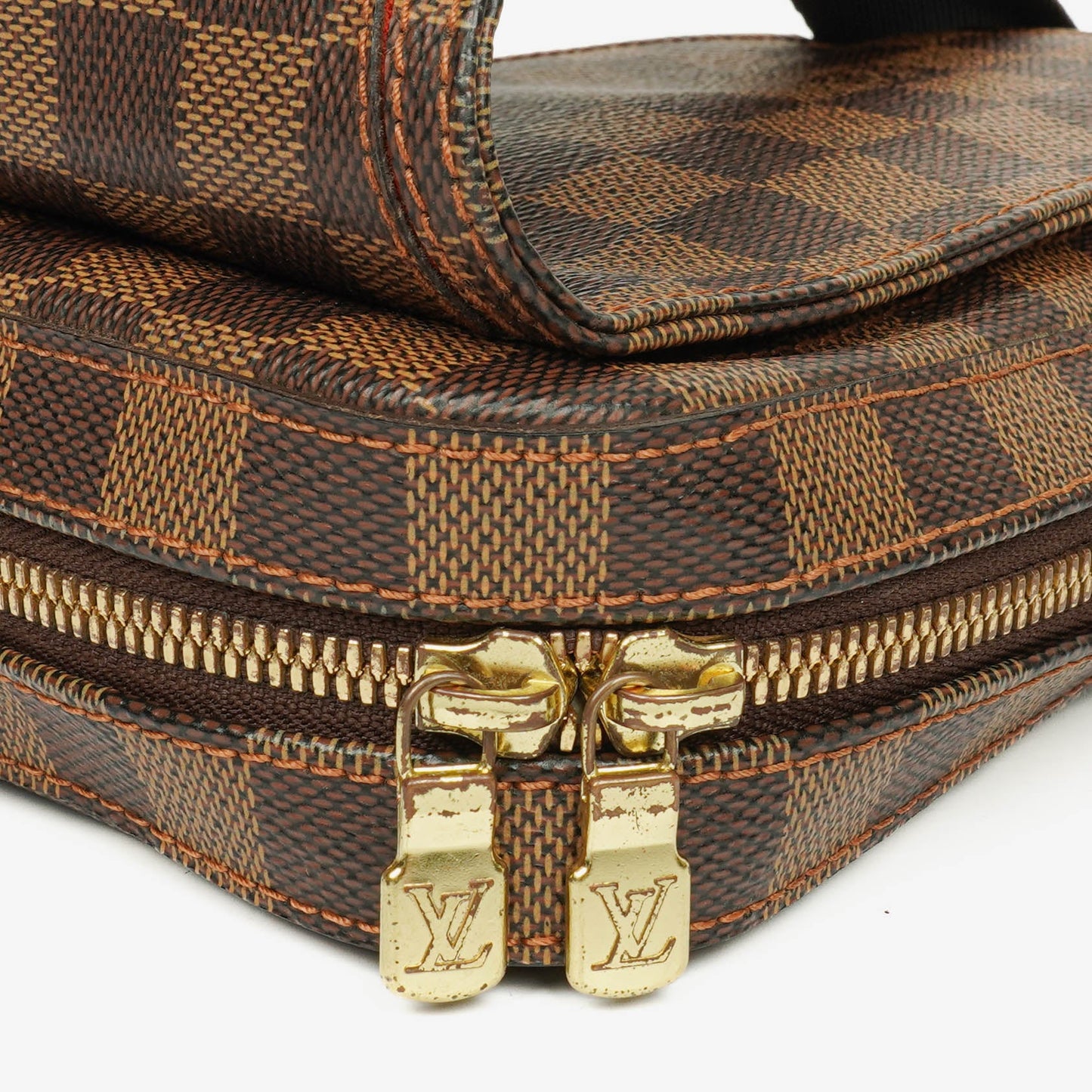 Louis Vuitton Brown Damier Ebene Canvas Geronimos Belt Bag
