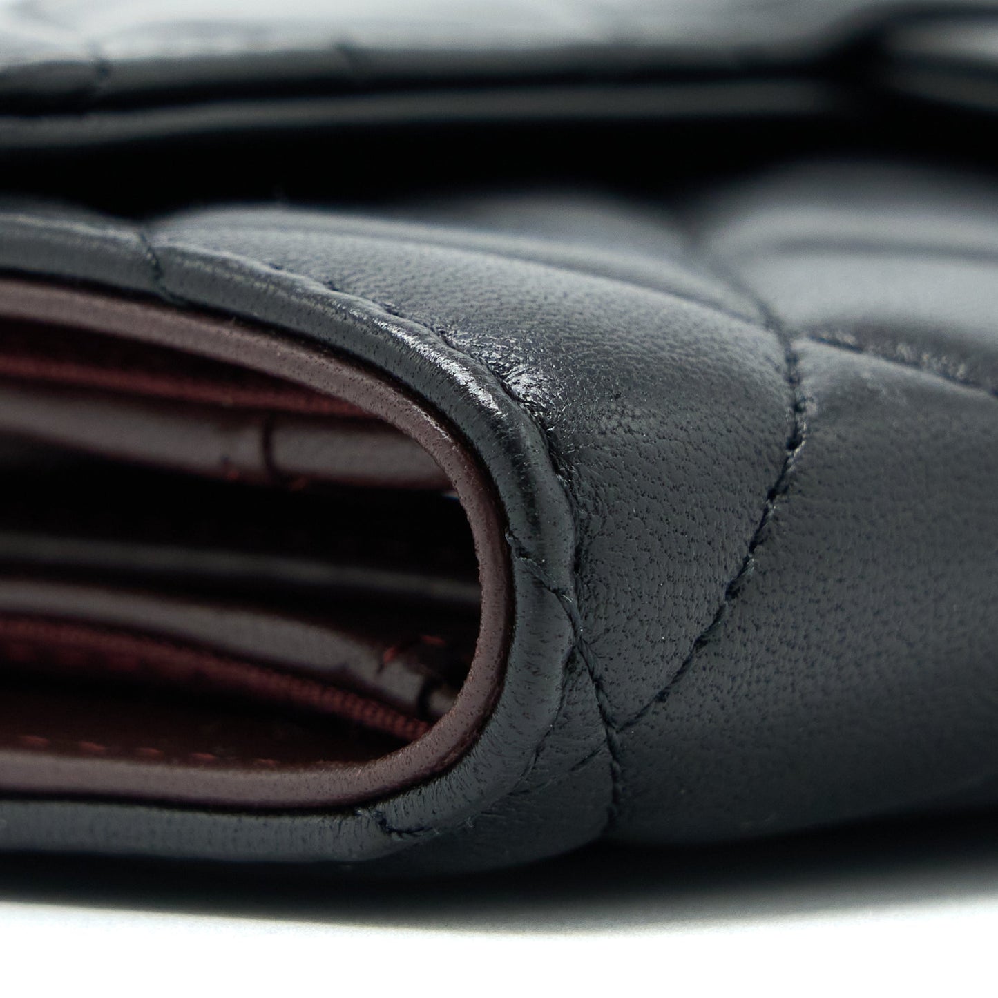Chanel Classic Long Wallet Lambskin Black