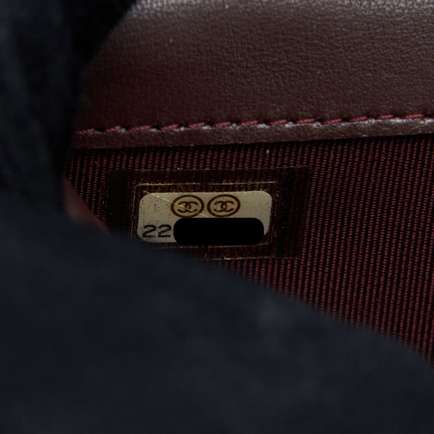 Chanel Classic Long Wallet Lambskin Black