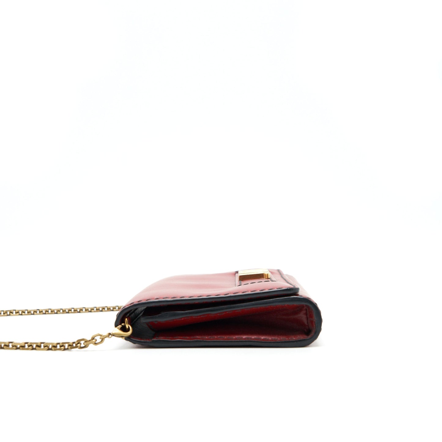 Dior J'adior Small long Wallet on Chain Red with