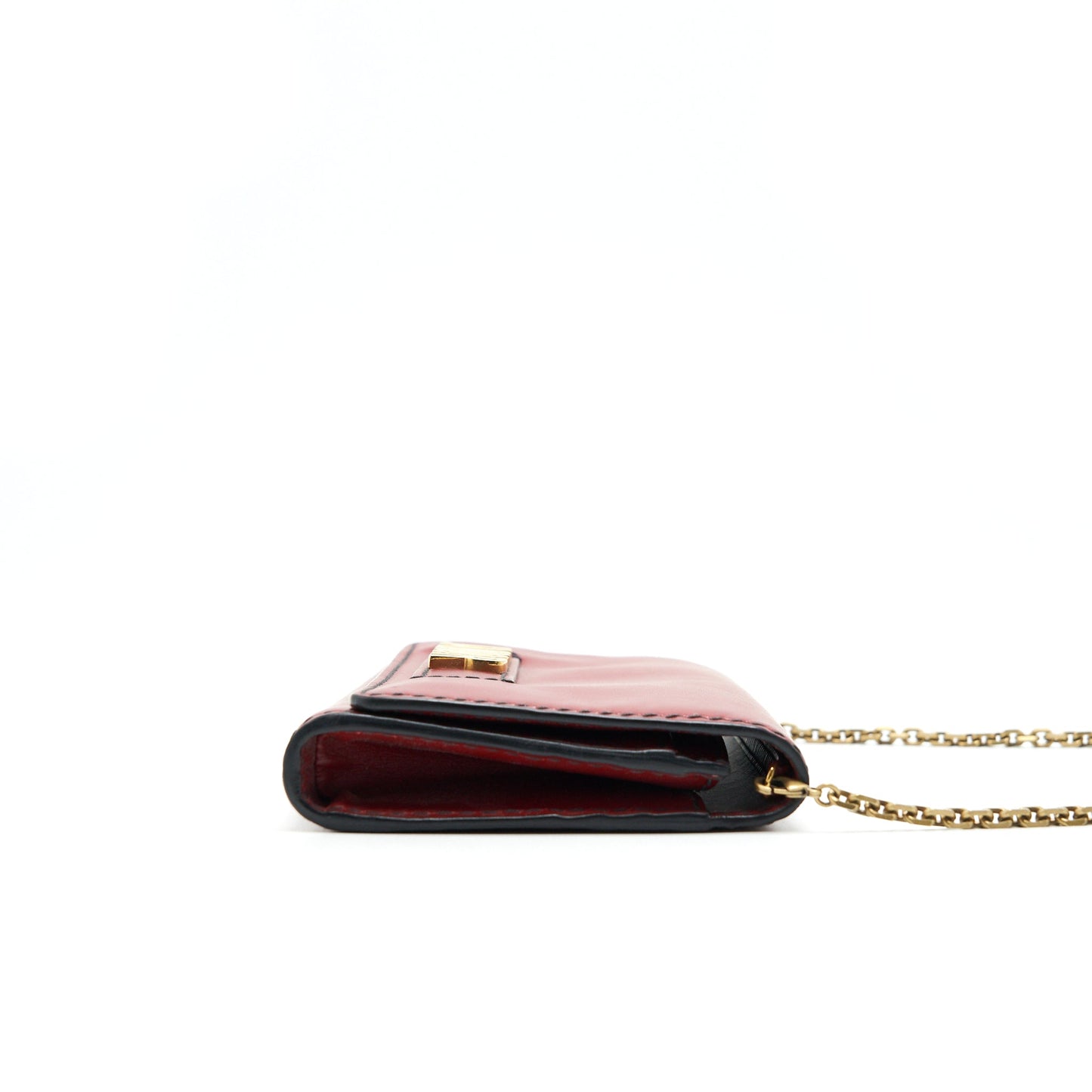 Dior J'adior Small long Wallet on Chain Red with