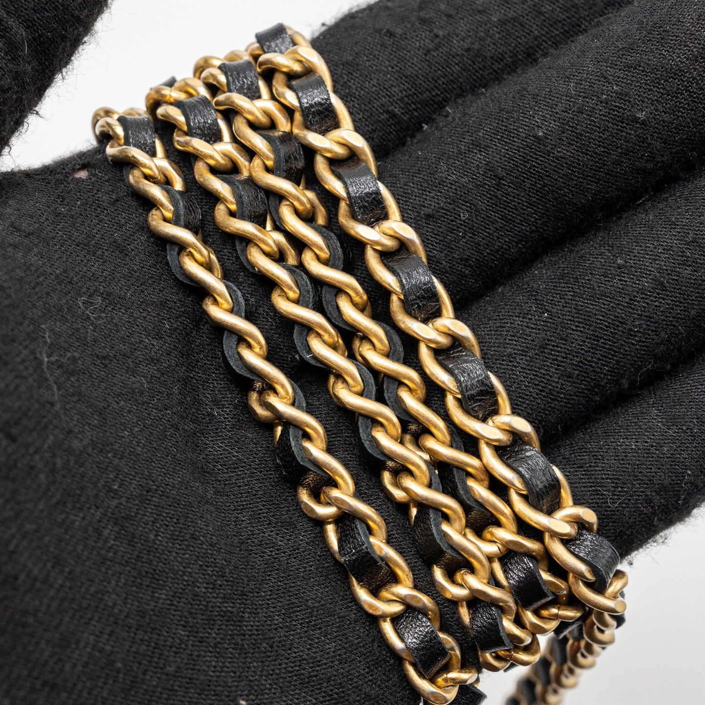 Chanel Classic Wallet On Chain With Charms Lambskin Black