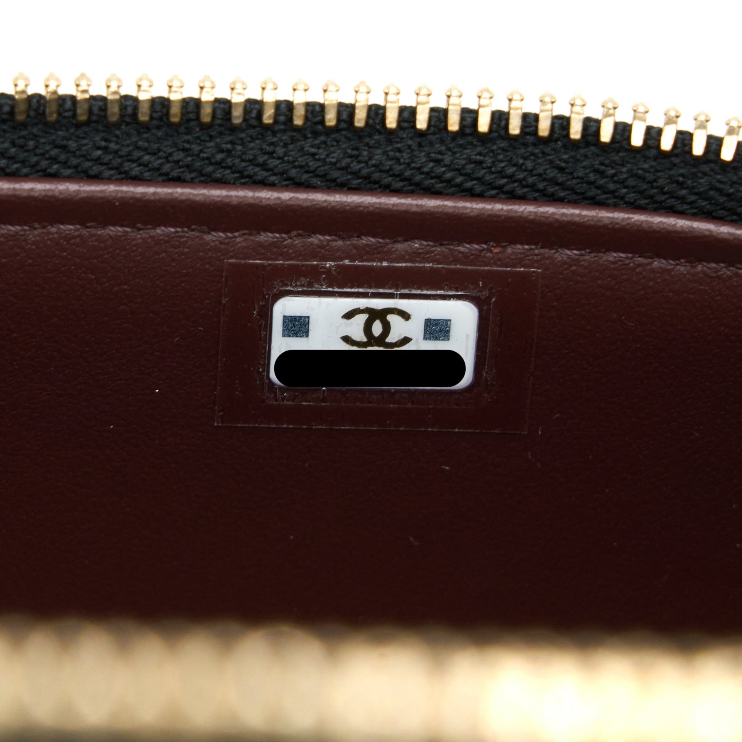 Chanel Long Vanity Case Caviar Black L (Microchip)