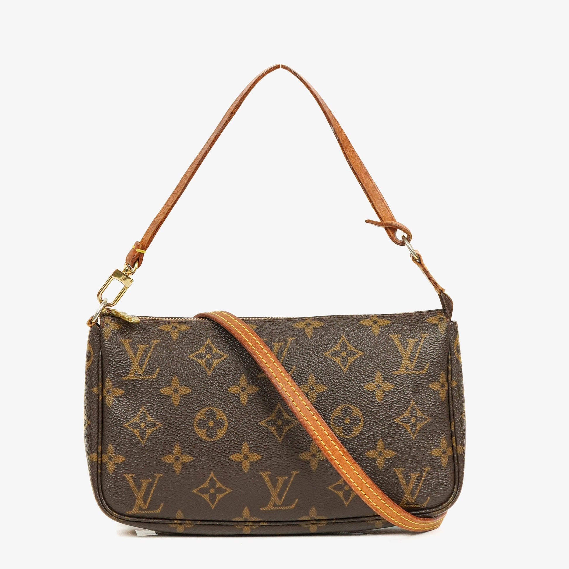Louis Vuitton Pochette Accessoires Monogram Canvas Clutch Handbag