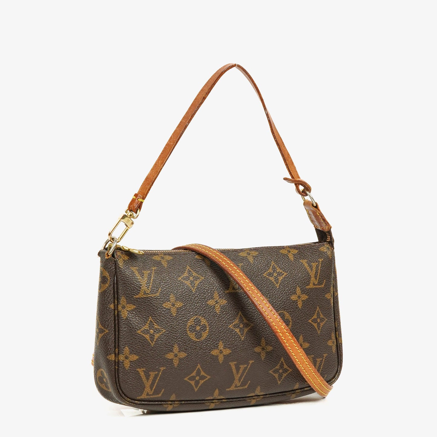 Louis Vuitton Pochette Accessoires Monogram Canvas Clutch Handbag
