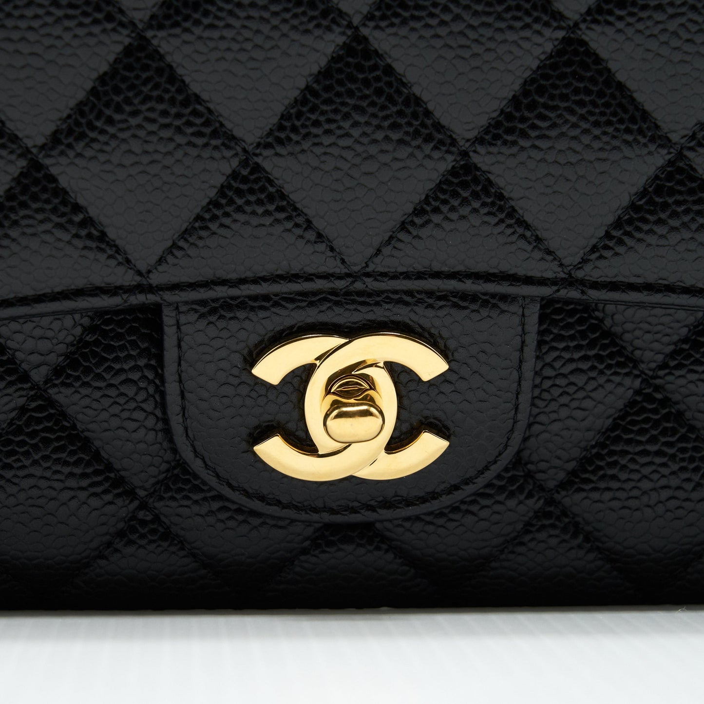 Chanel Classic Double Flap Medium Black Caviar