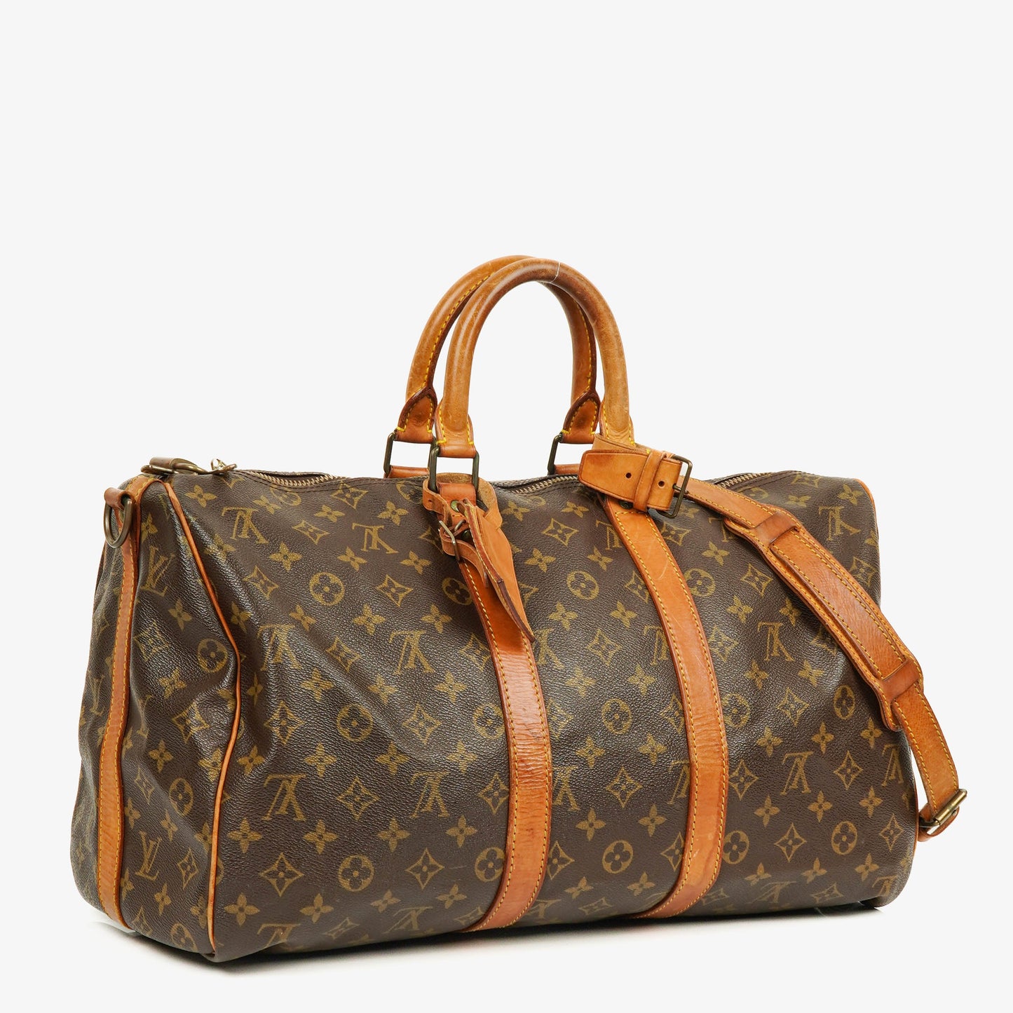 Louis Vuitton Keepall 45 Monogram Canvas Travel Bag