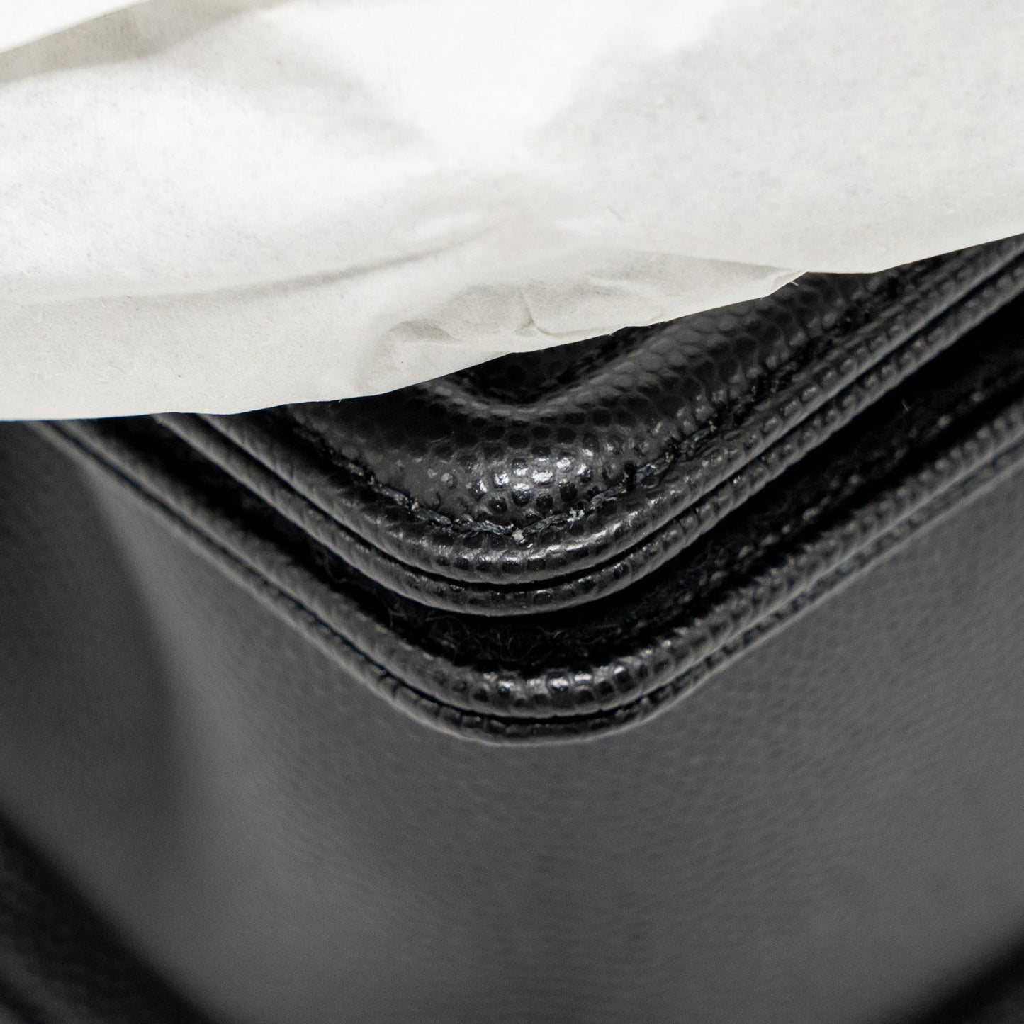 Chanel Small Boy Bag Caviar BLACK Ruthenium  (Microchip)