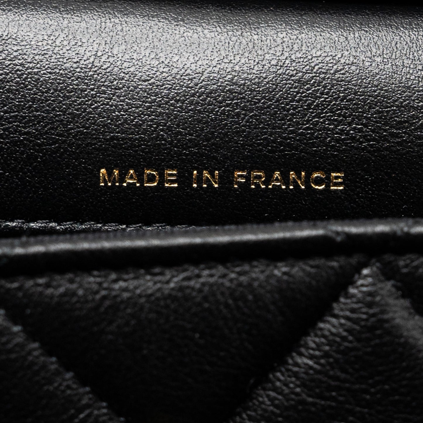 Chanel 21K Mini Flap Bag Calfskin Black Brushed