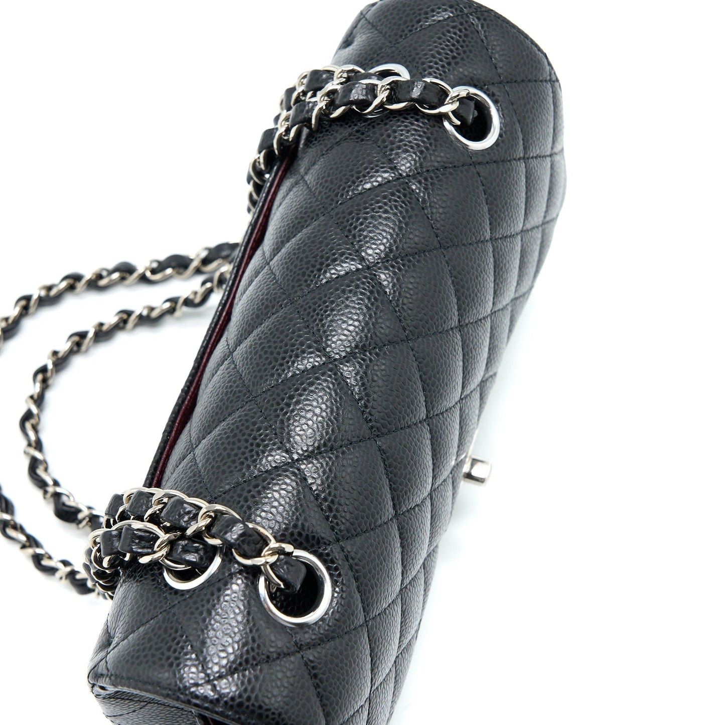 Chanel Small Classic Flap Bag Caviar Black
