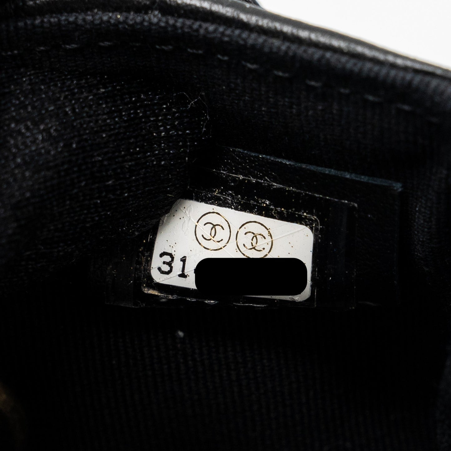 Chanel 21K Mini Flap Bag Calfskin Black Brushed