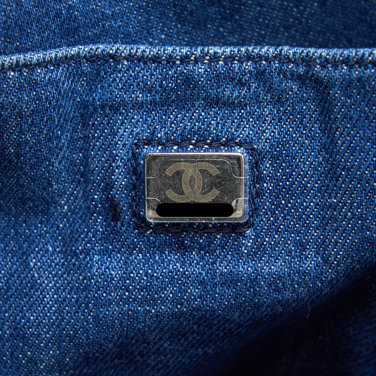 Chanel COCO Beach Denim Tote Bag  (Microchip)