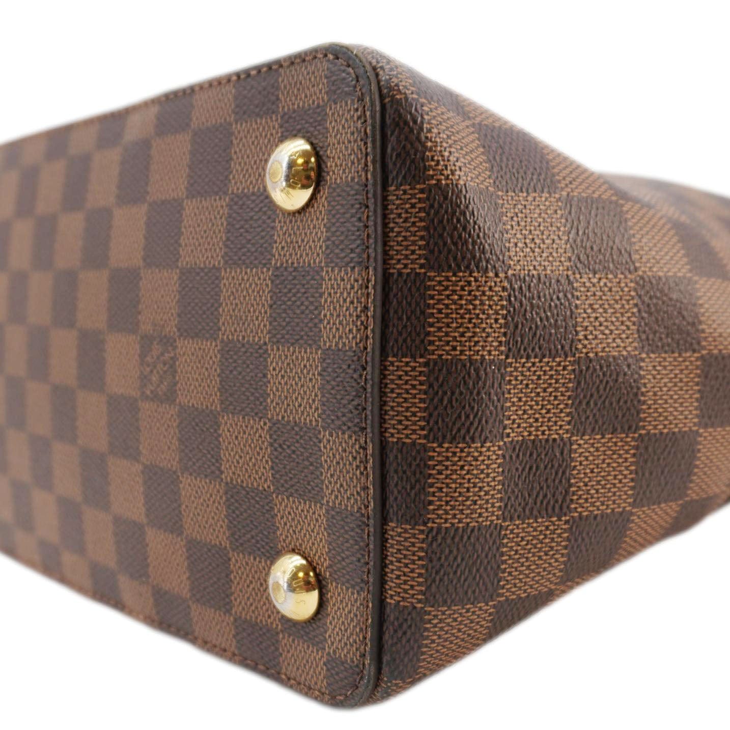 LOUIS VUITTON Jersey Damier Ebene Tote Shoulder Bag Pink