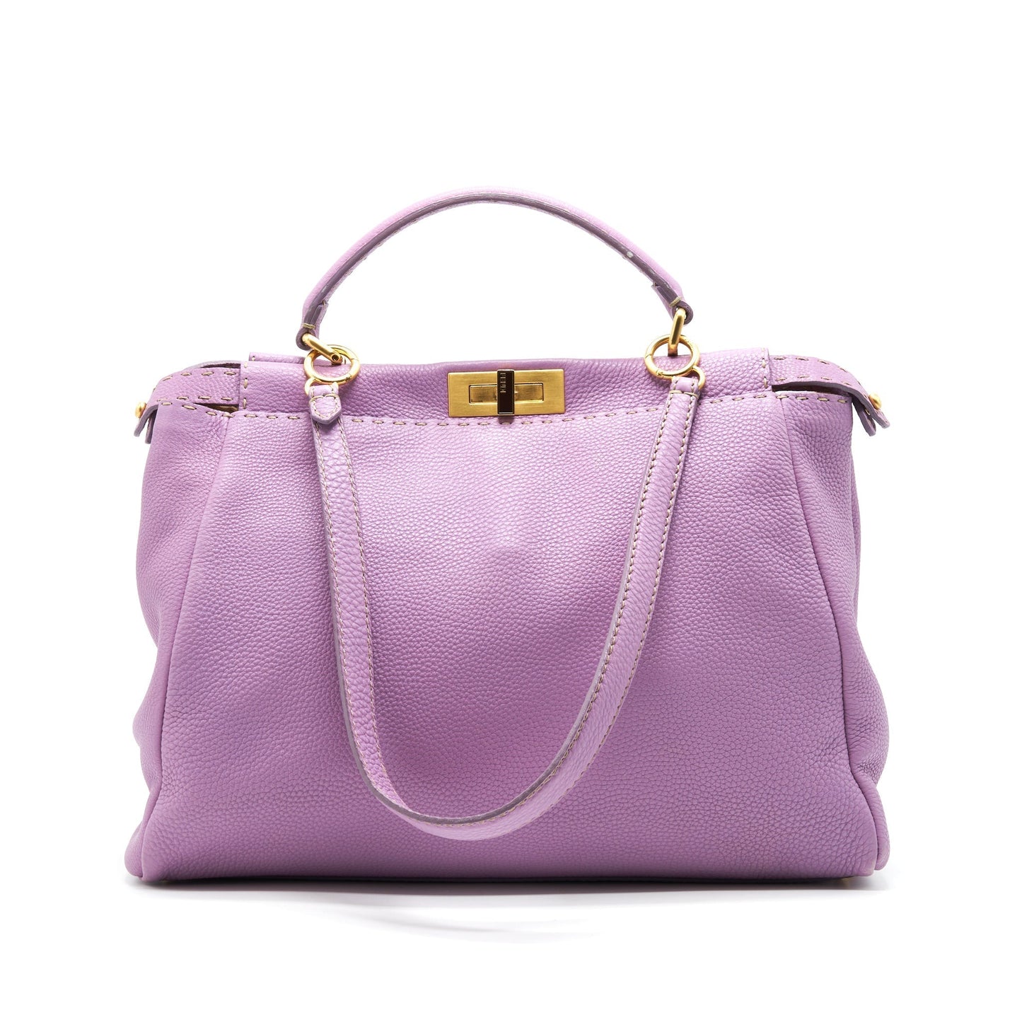 Fendi Extra Large Peekaboo Purse Purple