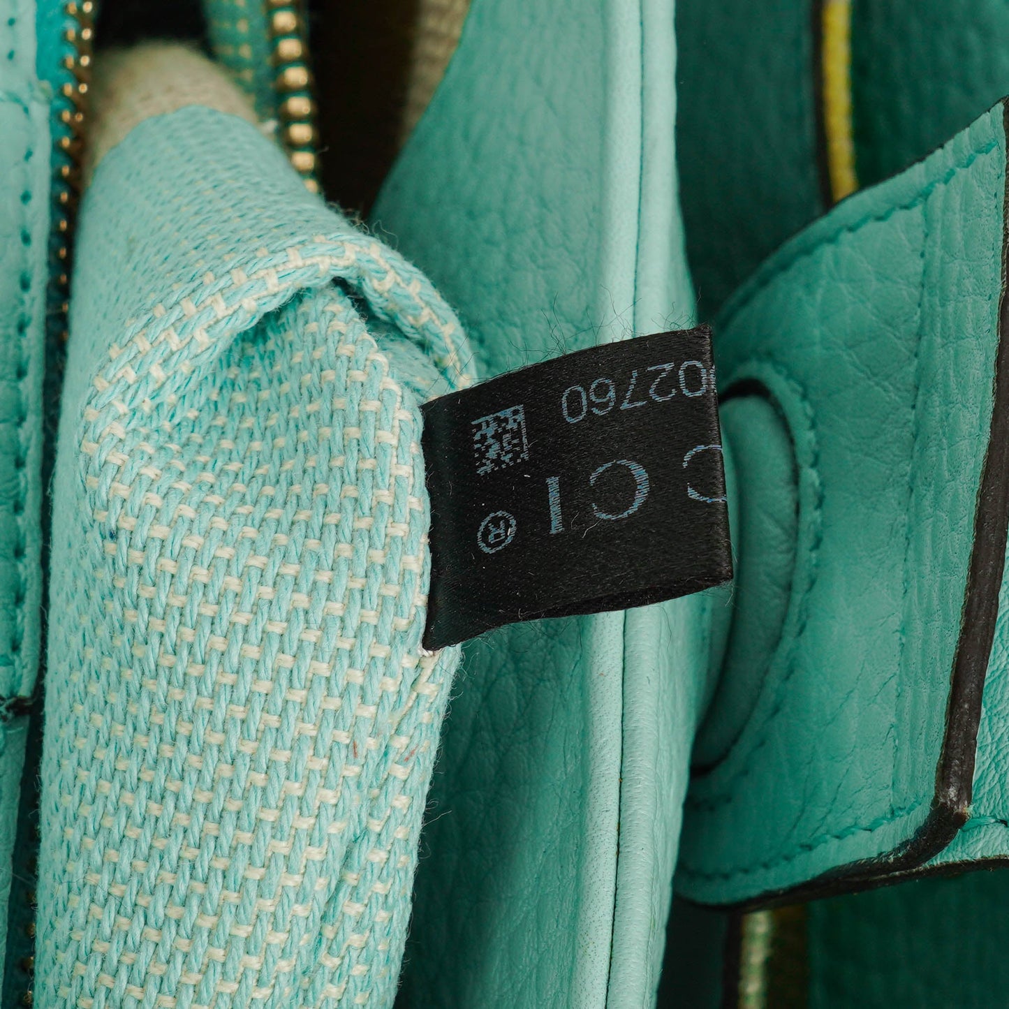 Gucci Woven Straw and Leather Bamboo Shopper Tote Bag