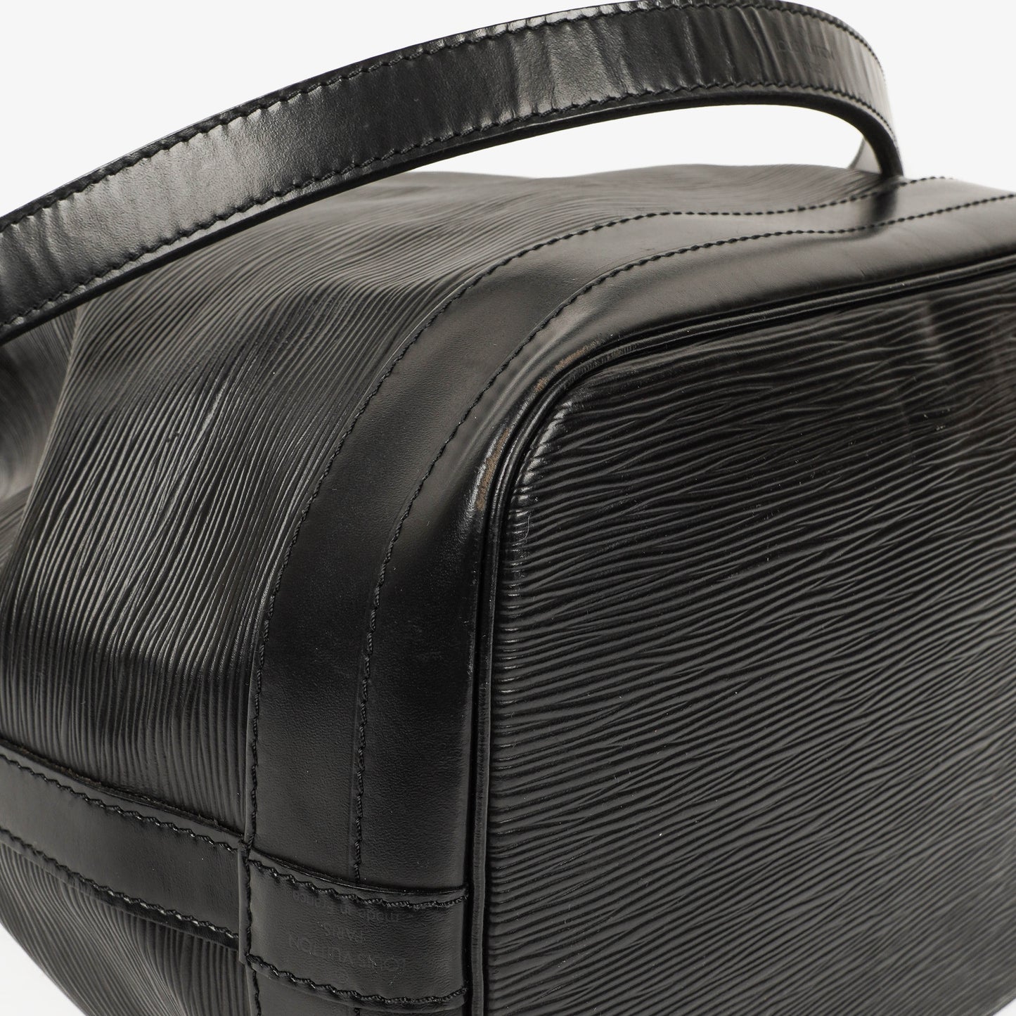 Louis Vuitton Noe Grande GM Black Epi Leather Shoulder Bag
